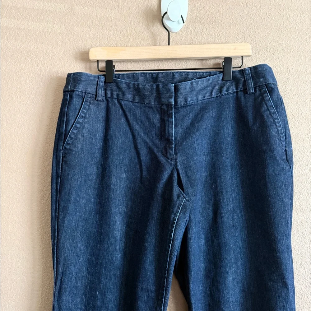 J. Crew Dark Indigo City Fit Jeans Size 16